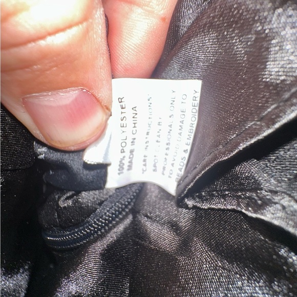 Maslavi Black Sleeveless Halter Fit and Flare Prom Formal Dress - Picture 11 of 11